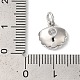 Подвески из латуни с покрытием из прозрачного кубического циркония KK-Z056-29P-3