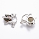 Кулоны с котятами из унакита G-J386-C16-2