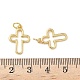 Латунные подвески KK-L243-04G-3