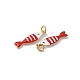 Подвески из нержавеющей стали 304 с эмалью STAS-P394-05G-03-2