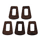 Подвески из натурального дерева венге WOOD-T023-69A-01-1