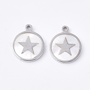 Подвески-пентакли из нержавеющей стали 304 STAS-S079-125P