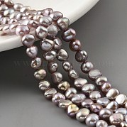 Нити из натурального культивированного пресноводного жемчуга PEAR-A006-03G