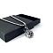 Stainless Steel Skull Skeleton Hand Pendant Necklaces, Stainless Steel Color, 23.62 inch(60cm)