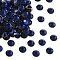 Preciosa® MAXIMA Crystal No Hotfix Flatback Stones, Czech Crystal, Dura Foiling, Round(438 11 615 Chaton Rose), 30280 Dark Indigo, SS12(3~3.2mm)