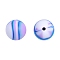 Round Food Grade Silicone Beads, DIY Necklaces Making, Lilac, 15mm