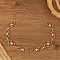 Alloy Ethnic-style Hexagon Link Chain Belts for Women, Golden, 1000mm