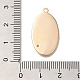Латунные микро проложить кубического циркония подвески KK-U038-05G-04-3