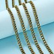 Железные кубинские звенья цепи CH-R013-7x5.5mm-AB-NF-5
