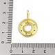 Латунные микро проложить кубического циркония подвески KK-E111-12G-3