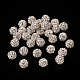 Pave disco бусины RB-Q195-8mm-001-2