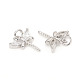 Латунные микро проложить кубического циркония подвески X-ZIRC-L096-06P-2