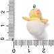 Кулоны из флокированной смолы FIND-S001-14L-3