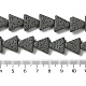 Нити из натуральных бусин из лавы G-O126-04A-04-4