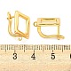 Латунные серьги-кольца с застежкой сзади KK-M286-22G-3
