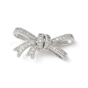 Латунные микропаве прозрачные подвески с фианитом KK-A236-12P