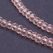 Прозрачные стеклянные бусины GLAA-R135-2mm-12