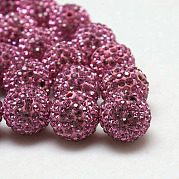 Pave disco бусины RB-Q195-10mm-209
