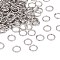 Tarnish Resistant 304 Stainless Steel Jump Rings, Soldered Jump Rings, Closed Jump Rings, Stainless Steel Color, 20 Gauge, 6x0.8mm, Inner Diameter: 4.5mm