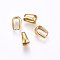 Ion Plating(IP) 304 Stainless Steel Snap on Bails, Golden, 7x5x4mm, Inner: 6x3mm