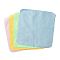Microfiber Glasses Cloth, Square, Eyeglass Care Products, Mixed Color, 151x151x0.5mm