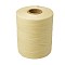 Korean Wax Polyester Cord, Wheat, 1x0.4mm, about 546.8 yards(500m)/roll