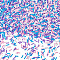SUNNYCLUE 120G 4 Colors Blue Purple Sprinkles Polymer Clay Slices White Pink Imitation Faux Candy Sugar Dessert Cupcake Mini Decorations Sprinkle for Nail Arts Cake Phone Case DIY Crafts Accessories