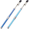 2Pcs Iron and PVC and Acrylic Alligator Memo Clips, Bracelets Helpers, Bracelets Assistant Clips, Jewelry Fastening Tool, Mixed Color, 18x0.8~10.5cm, 1pc/color