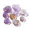 Buddhist Theme Ametrine Pendants, Buddha Male, 16.5~24.5x14~24x9~11.5mm, Hole: 0.7mm