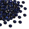 Preciosa® Crystal Hotfix Flatback Stones, Czech Crystal, Round(438 11 612 Chaton Rose VIVA 12 ®), 30280 Dark Indigo, SS6(1.9~2.1mm)