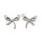 Non-Tarnish 304 Stainless Steel Pendants, Bowknot Charm, Stainless Steel Color, 14.5x15.5x3mm, Hole: 1mm