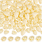 1 Box 100pcs Artificial Coral Beads White Flower Beads Large Synthetic Corals Flowers Floral Shaped Shell Jasmine Bead Bulk for Jewelry Making Women Wedding Party Crafting DIY Accessories