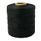 Korean Wax Polyester Cord, Dark Green, 1x0.4mm, about 500m/roll