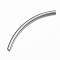 Tarnish Resistant 304 Stainless Steel Tube Beads, Stainless Steel Color, 50x3mm, Hole: 2mm