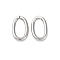 304 Stainless Steel Jump Rings, Open Jump Rings, Oval, Stainless Steel Color, 8x5x1mm, Inner Diameter: 6x2.5mm