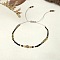 Bohemian Style Handmade Braided Friendship Bracelet for Women, Mixed Color, 0.1cm