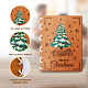 Деревянная книга с памятными открытками WOOD-WH0045-06-3
