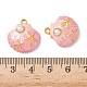 Подвески из нержавеющей стали 304 с эмалью STAS-L026-02G-03-3
