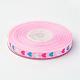 Полиэстер Grosgrain ленты SRIB-D060-9mm-01-1