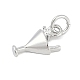 Латунные микро проложить кубического циркония подвески KK-Q028-70P-02-2