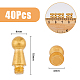 40 шт. стальные заклепки для ниппеля FIND-FH0008-02G-2