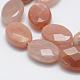 Натуральный Sunstone бисер пряди G-P322-01-18x13mm-3