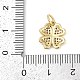 Стойки обшивки латунь микро проложить Циркон подвеску KK-H509-23G-03-3