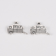 Подвески из сплава в тибетском стиле TIBE-N010-57AS-RS