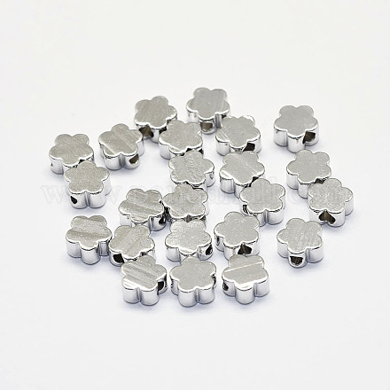 Долговечные латунные бусины KK-K193-079P-NF-1