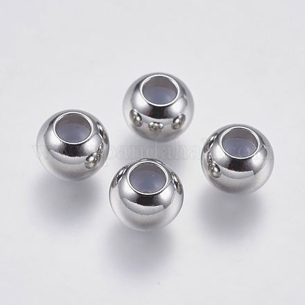 Бусины из нержавеющей стали 304 X-STAS-F139-062P-8mm-1