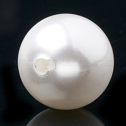 Экологически чистые пластиковые бусины MACR-S295-25mm-01-1