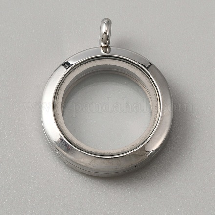 Подвески-медальоны из нержавеющей стали 304 STAS-WH0027-49B-1