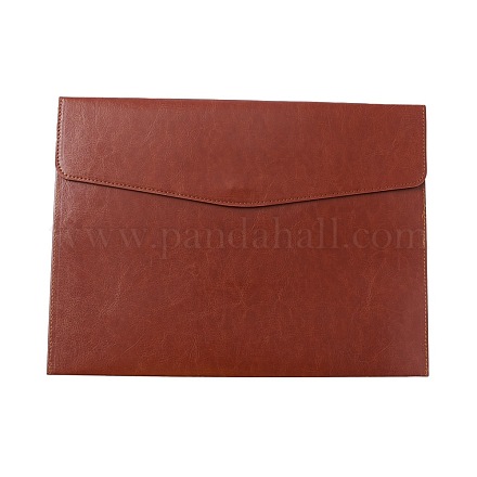 Конверты для файлов формата а4 из искусственной кожи AJEW-WH0258-362B-1