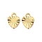 304 Stainless Steel Charms, Heart Charm, Real 18K Gold Plated, 8x6x0.7mm, Hole: 1.2mm